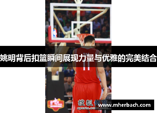 姚明背后扣篮瞬间展现力量与优雅的完美结合